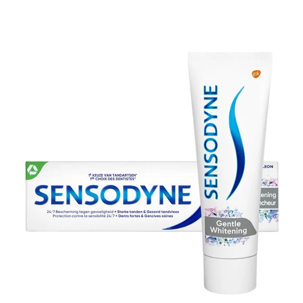 Зубна паста Sensodyne Gentle Whitening для чутливих зубів (75 мл.) ЄС