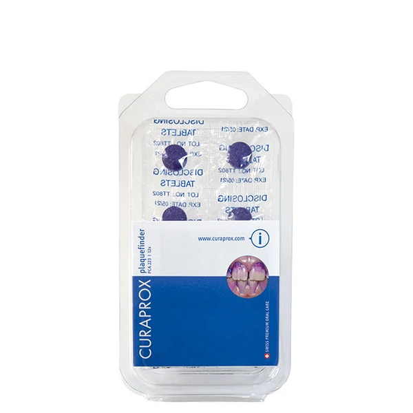Таблетки Сuraprox PCA 223 для індикації зубного нальоту (12 шт.)
