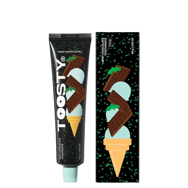 Зубна паста TOOSTY Mint Chocolate щоденна (80 г.) ЄС