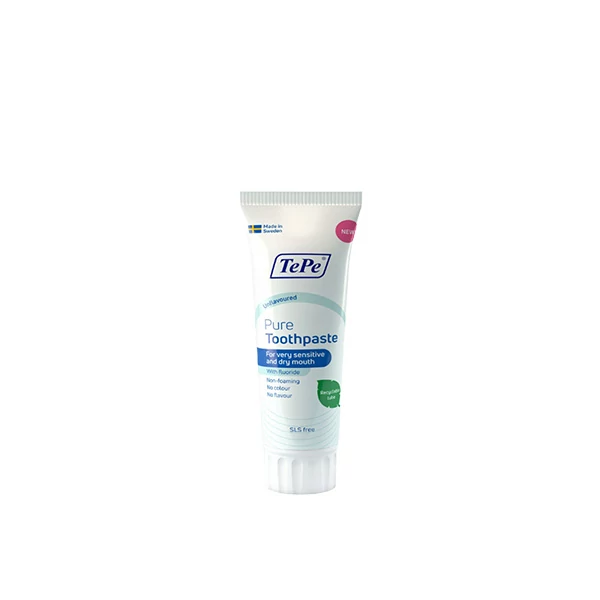 Зубна паста TePe Pure без SLS (75 мл.) ЄС