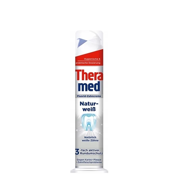 Зубна паста Theramed Natur Weiss відбілююча (100 мл.) ЄС