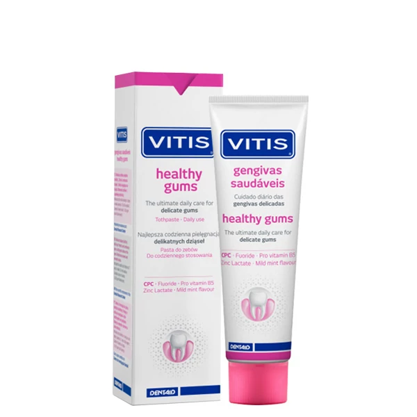 Зубна паста Vitis Healthy Gums для чутливих ясен (75 мл.) ЄС