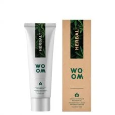 Зубна паста WOOM Herbal+ з екстрактом коноплі для захисту ясен (75 мл.) ЄС