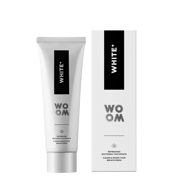 Зубна паста WOOM White+ Відбілююча (75 мл.)
