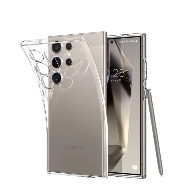 Чохол SPIGEN Liquid Crystal Samsung Galaxy S24 Ultra Crystal Clear (ACS07283)