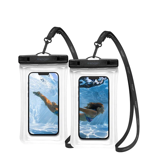 Чохол водонепроникний Spigen A610 Case 2-pack Crystal Clear AMP04528 (2 шт.)