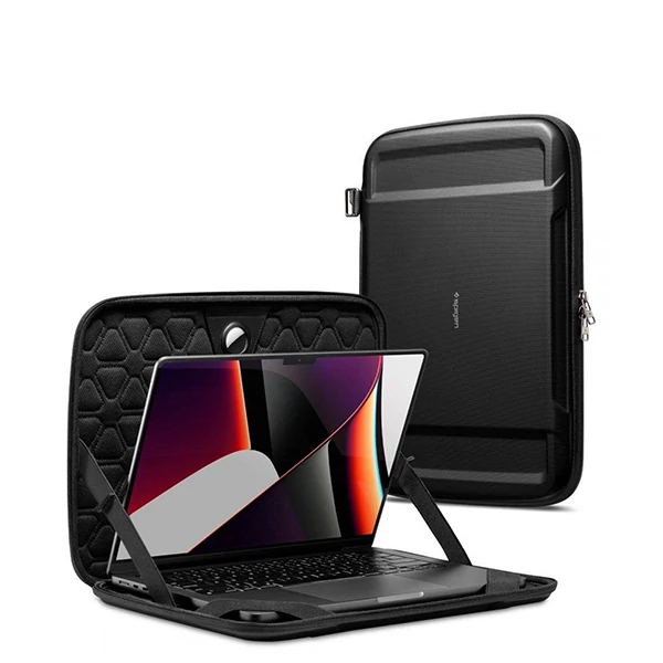Чохол для ноутбука Spigen RUGGED ARMOR POUCH Pro LAPTOP 15-16 BLACK AFA04271
