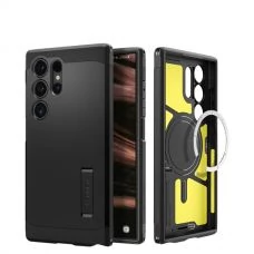 Чохол Spigen Tough Armor Magsafe Samsung Galaxy S24 Ultra Black Case