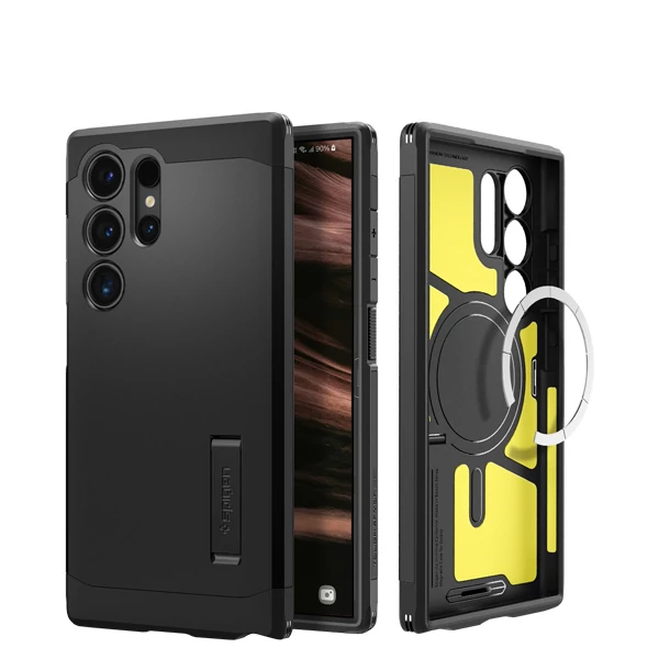 Чохол Spigen Tough Armor Magsafe Samsung Galaxy S24 Ultra Black Case