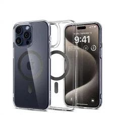 Чохол Spigen Ultra Hybrid Mag Magsafe iPhone 15 Pro Max Carbon Fiber Case ACS06578