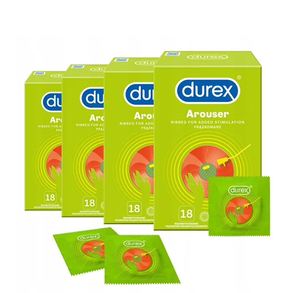 Презервативи Durex Arouser (72 шт.) Ребристі ЄС