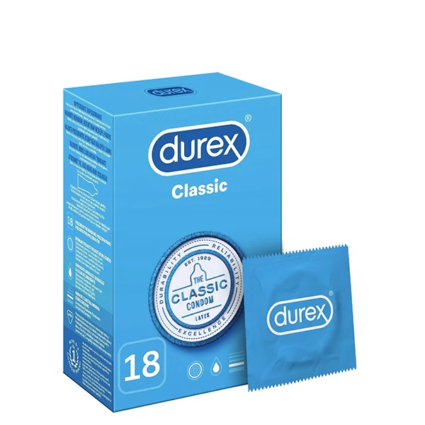 Презервативи Durex Classic 18 шт. ЄС