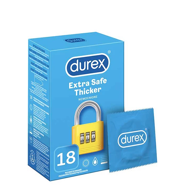Презервативи Durex Extra Safe (18 шт.) ЄС