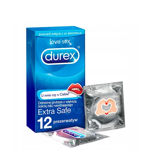 Презервативи Durex Extra Safe Emoji (12 шт.) ЄС