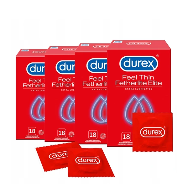 Презервативи Durex Fetherlite Elite (72 шт.) ЄС
