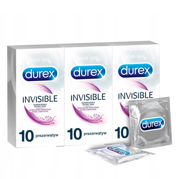 Презервативи Durex Invisible (30 шт.) ЄС
