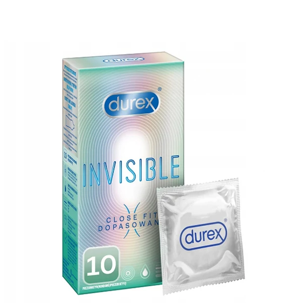 Презервативи Durex Invisible Close Fit (10 шт.) ЄС