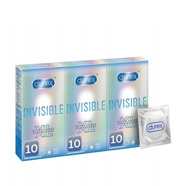 Презервативи Durex Invisible XL (30 шт.) ЄС
