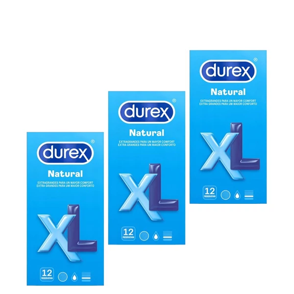 Презервативи DUREX Natural XL Comfort (36 шт.) ЄС