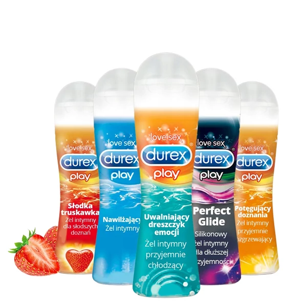 Набір інтимних гелів Durex Play MIX SET (5 шт.) ЄС