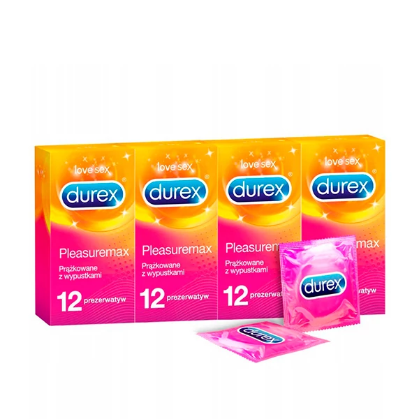 Презервативи Durex Pleasuremax (48 шт.) ЄС
