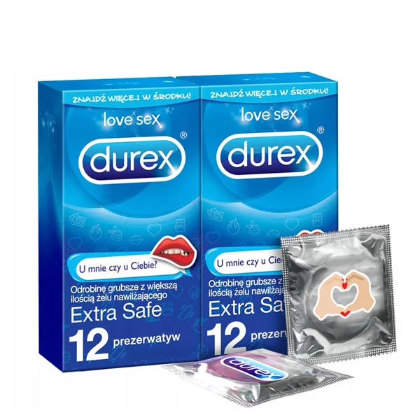 Презервативи Durex Extra Safe Emoji (24 шт.) ЄС