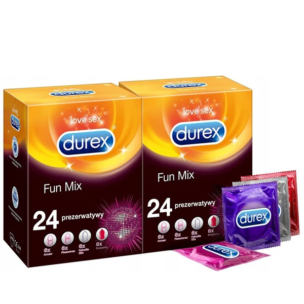 Презервативи Durex Fun Explosion MIX FREE (48 шт.) ЄС
