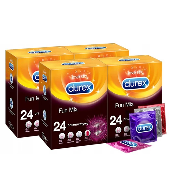 Презервативи Durex Fun Explosion MIX FREE (96 шт.) ЄС