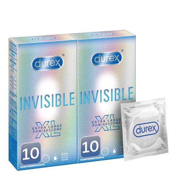 Презервативи Durex Invisible XL (20 шт.) ЄС