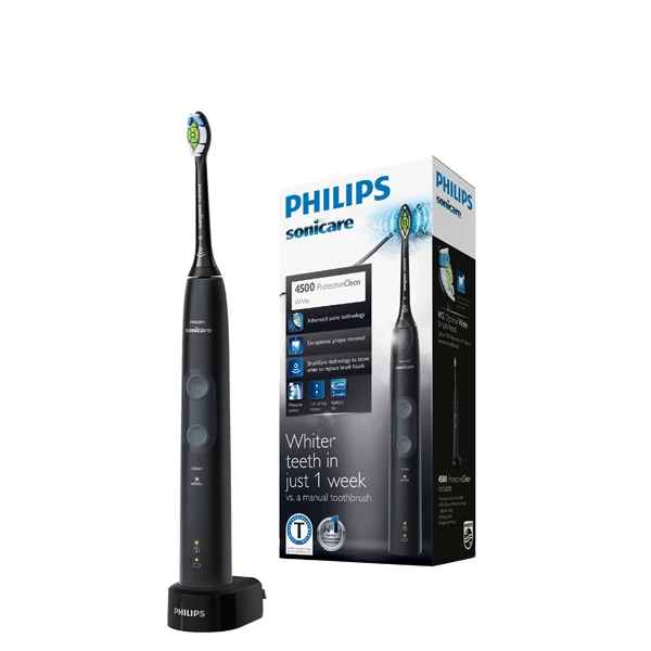 Зубна щітка Philips Sonicare 4500 HX6830/44 ProtectiveClean Black