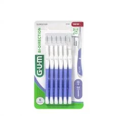 Зубні щітки GUM Bi-Direction 0.6 mm (6 шт.) для міжзубних проміжків ЄС