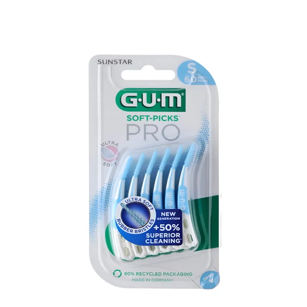 Зубні щітки GUM Soft Picks Pro S (60 шт.) для міжзубних проміжків ЄС