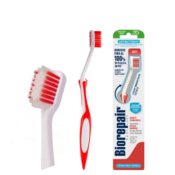 Мануальна зубна щітка Biorepair Soft для чутливих зубів