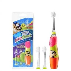Зубна щітка Brush-baby Kidzsonic для дітей від 3 до 6 років Pink