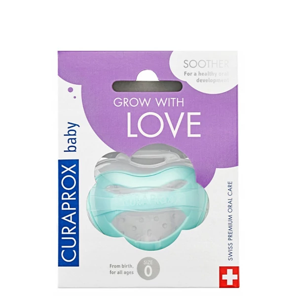 Пустушка CURAPROX Baby size 0+ Green (3 - 7 кг.) ЄС