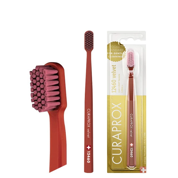 Мануальна зубна щітка Curaprox CS12460 Velvet ультрам'яка, D 0.08 MM (B)