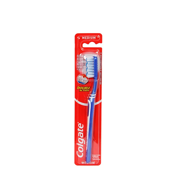 Мануальна зубна щітка Colgate Double Action середньої жорсткості ЄС