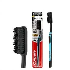 Мануальна зубна щітка Colgate Harcoal Double Action Medium ЄС