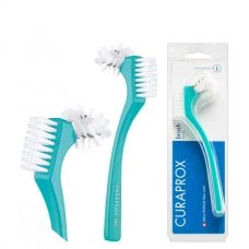 Мануальна зубна щітка Curaprox BDC 152 для чищення зубних протезів