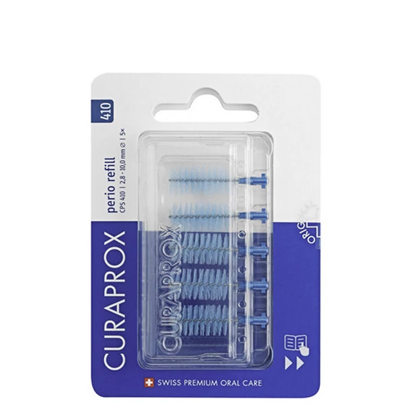 Міжзубні йоржики Curaprox CPS 410 Perio Refill (5 шт.) ЄС