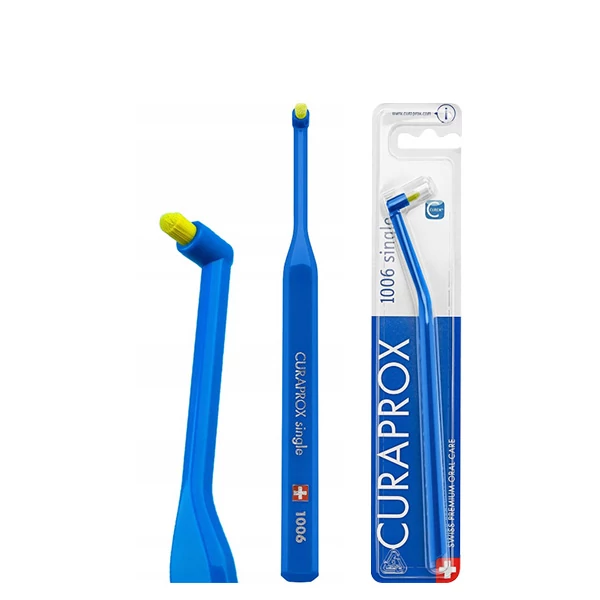 Монопучкова щітка Curaprox CS 1006 SINGLE &amp; SULCULAR, 6 ММ (B)