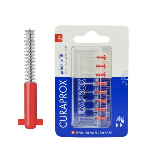 Міжзубні йоржики Curaprox Prime Refill CPS 07 (8 шт.) ЄС