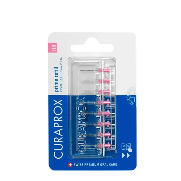 Міжзубні йоржики Curaprox Prime Refill CPS 08 (8 шт.) ЄС