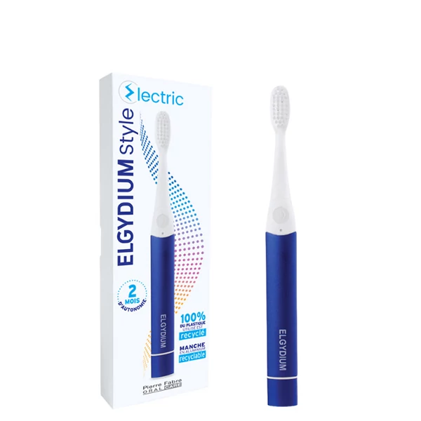 Електрична зубна щітка Elgydium Style Blue ЄС