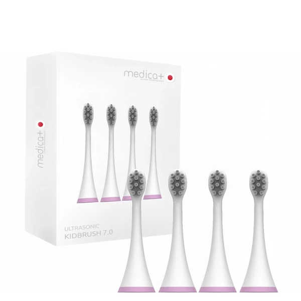 Насадки MEDICA+ KidsBrush 7.0 Pink (4 шт.)