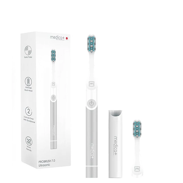 Електрична зубна щітка MEDICA+ ProBrush 7.0 Compact Silver