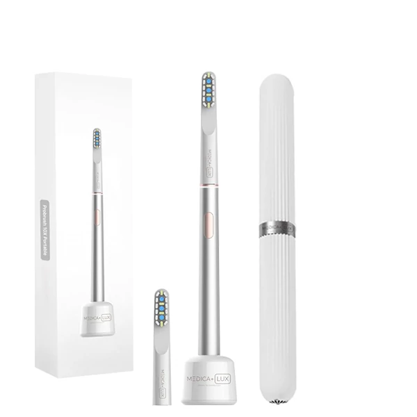 Електрична зубна щітка MEDICA+ LUX 10Х Portable Silver