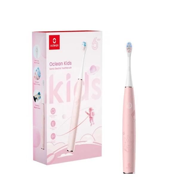 Електрична зубна щітка Oclean Kids (6970810552409) Pink ЄС