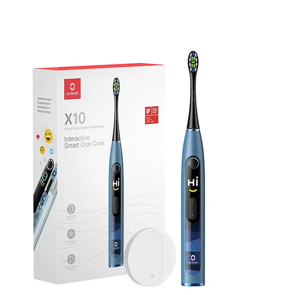Зубна щітка Oclean X10 Smart Blue Звукова ЄС