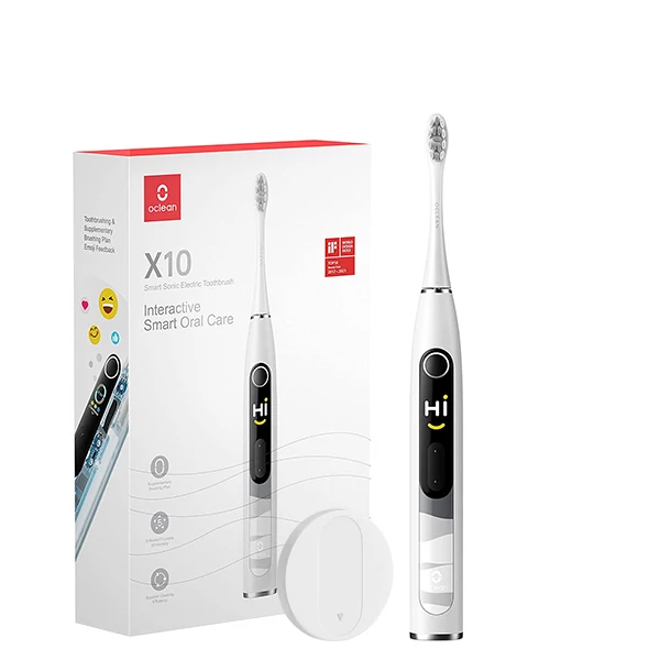 Зубна щітка Oclean X10 Smart Grey Звукова ЄС